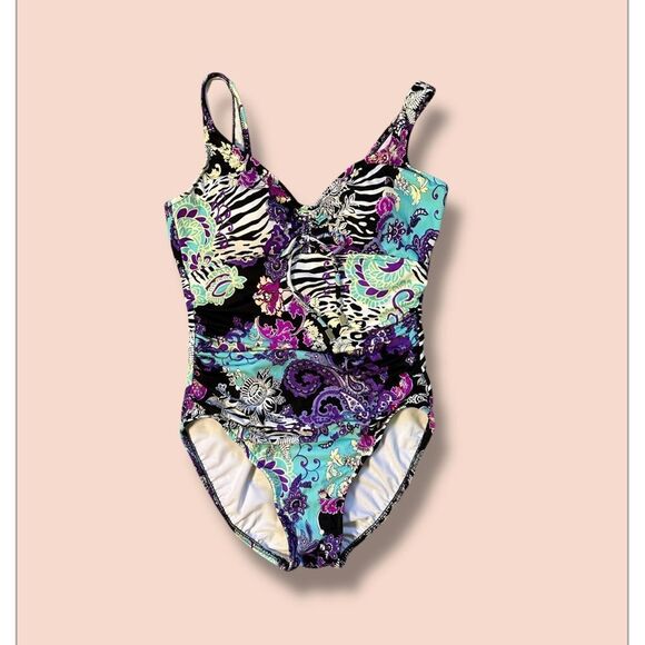 MagicSuit women's one piece swimsuit sz 10 - Picture 1 of 9